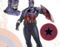 Marvel presenta el extraño diseño de su nuevo Capitán América.
